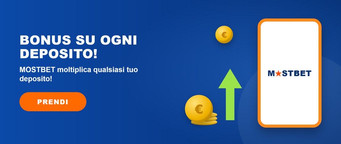 Bonus Mostbet su ogni deposito